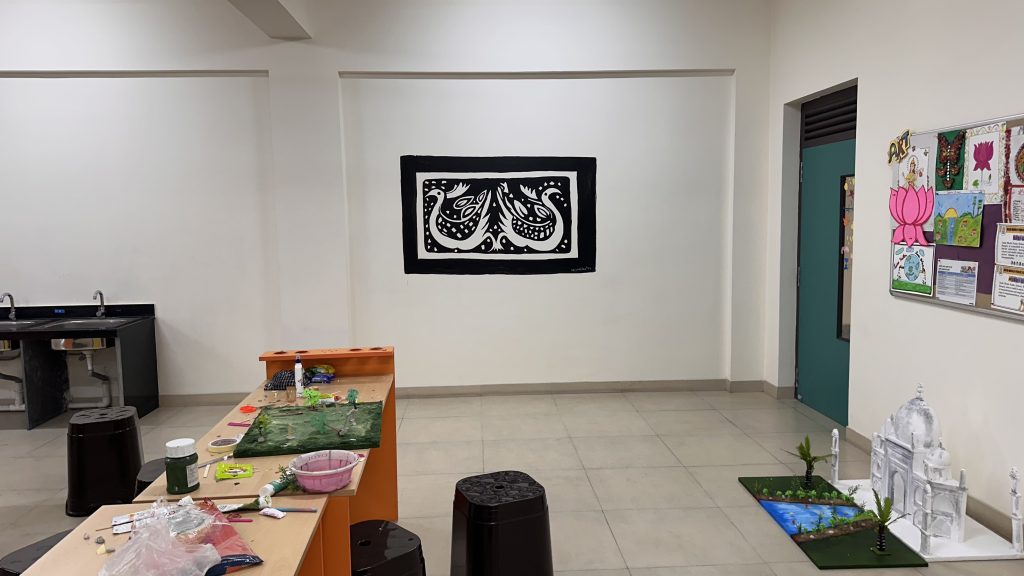 art room at DPWS Barasat campus