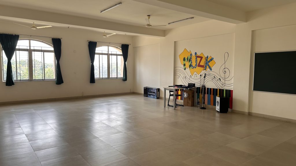 Music room at DPWS Barasat